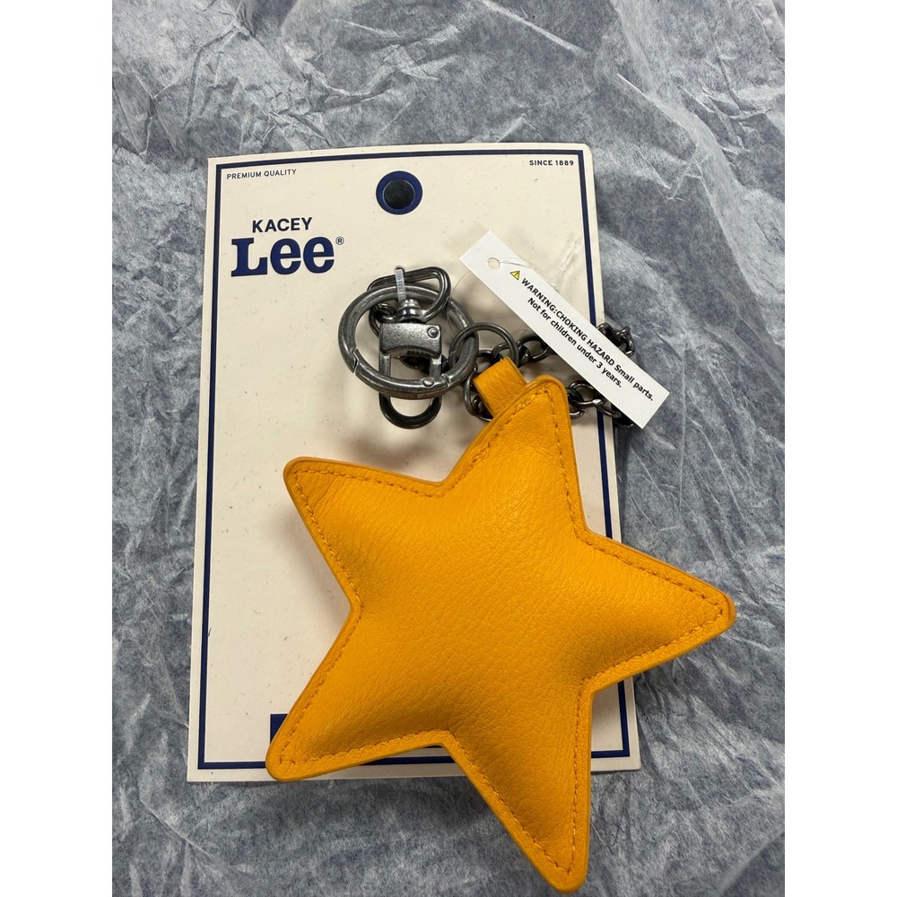 Kasey Lee Musgraves Yellow Star Bag Charm New